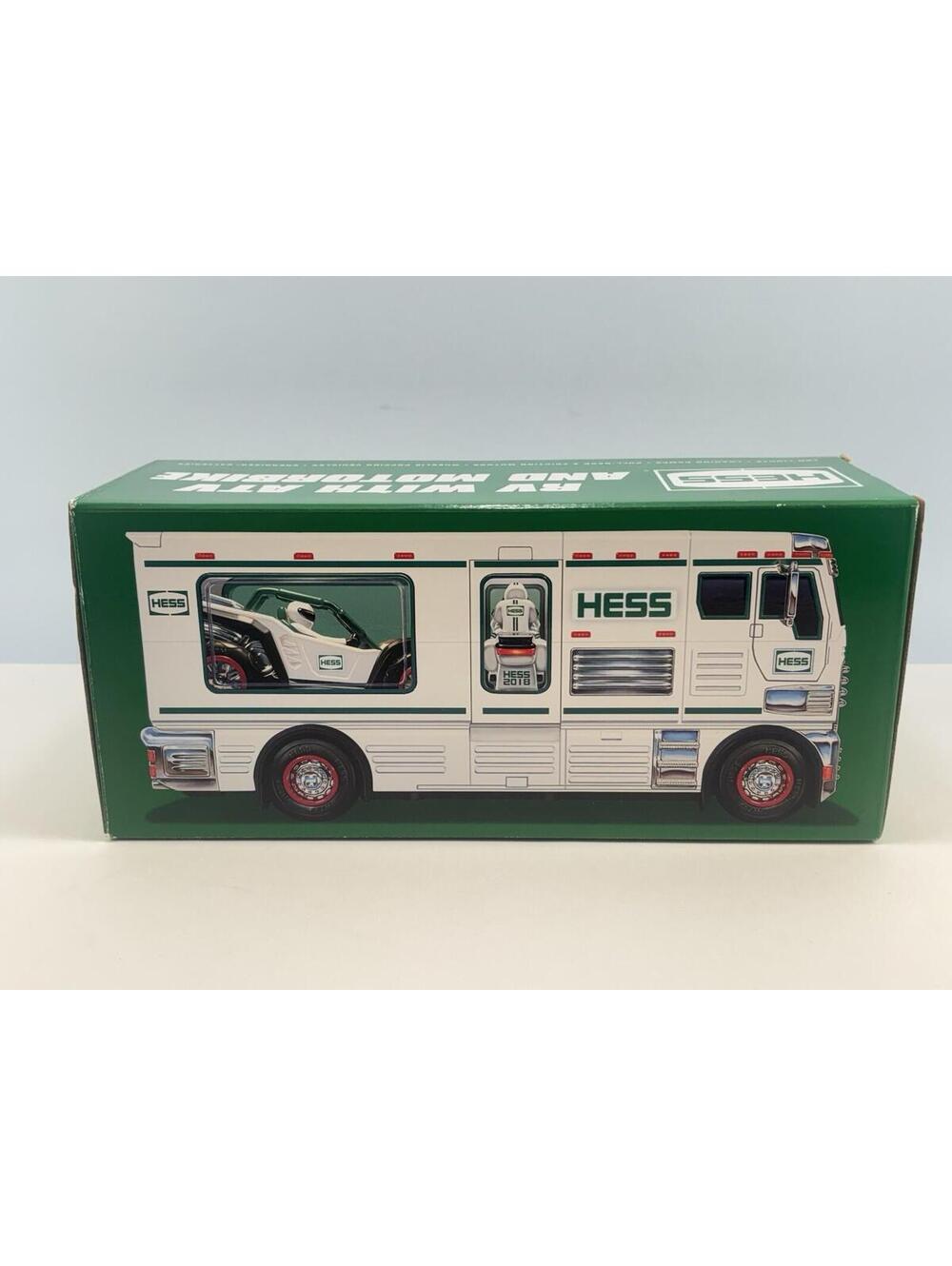 HESS 2018 RV with ATV and Motorbike Multi-Colored Hess Collectible New In Box